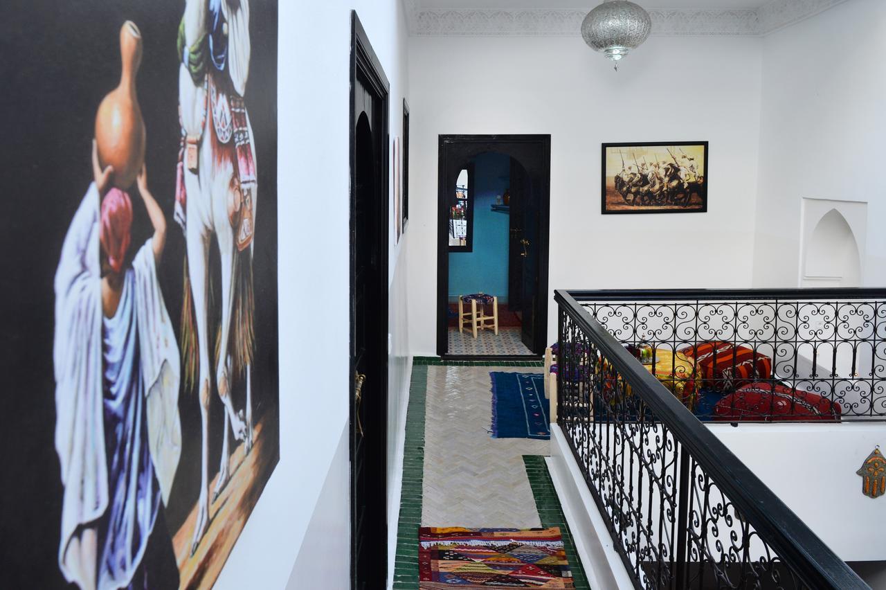 Riad Bleu Topaze Marrakesh Buitenkant foto