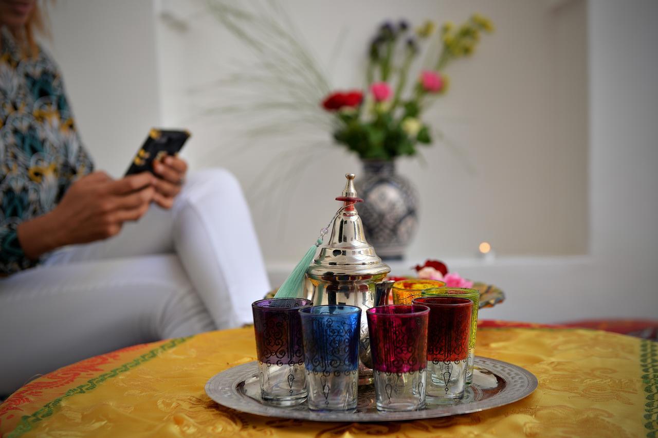 Riad Bleu Topaze Marrakesh Buitenkant foto